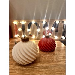 Ανάγλυφη Κέρινη Μπάλα